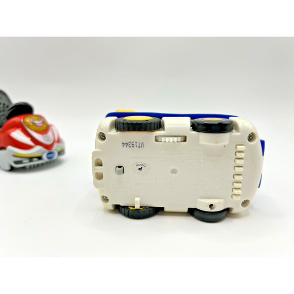 Vtech GO GO SMART Wheels Gavin Red Race Car Go Kart + Blue Race Car Lot Of 2 - Picture 10 of 16